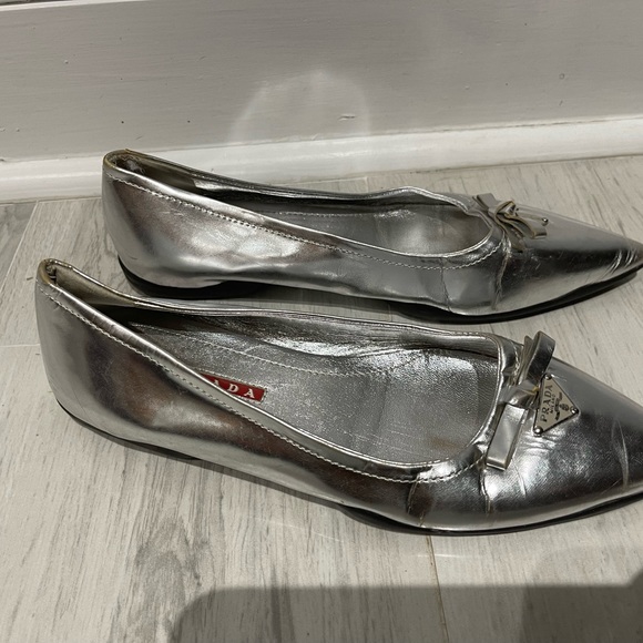 Prada Ballet Flats size 35 Euro - Picture 2 of 4